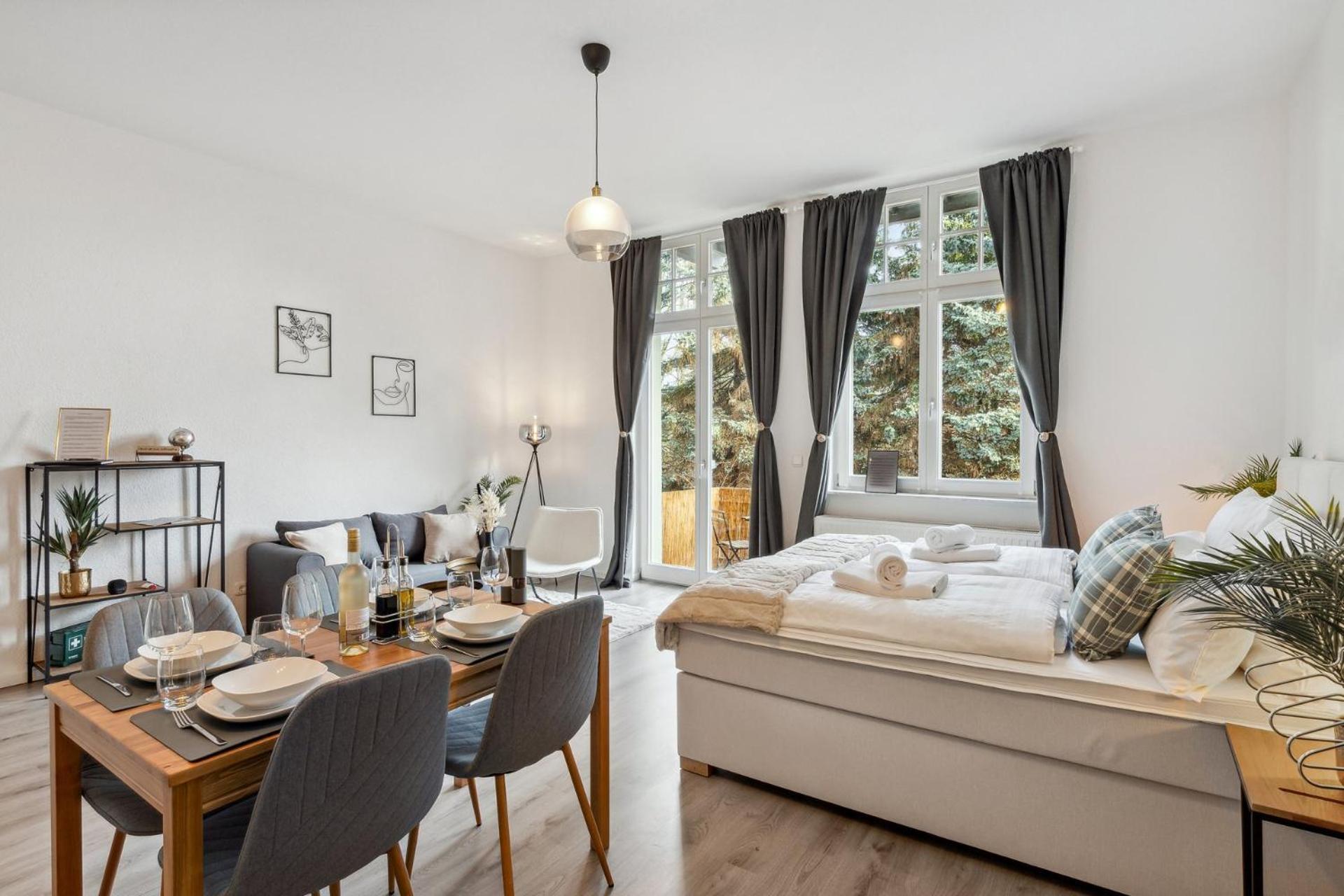 Homespace - Magdeburg - Gemuetliches Apartment Mit Balkon エクステリア 写真